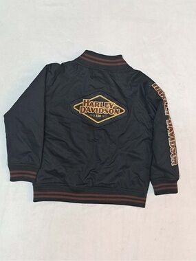 Harley-Davidson Toddler Bomber Jacket - Toddler Kids Size 4/5